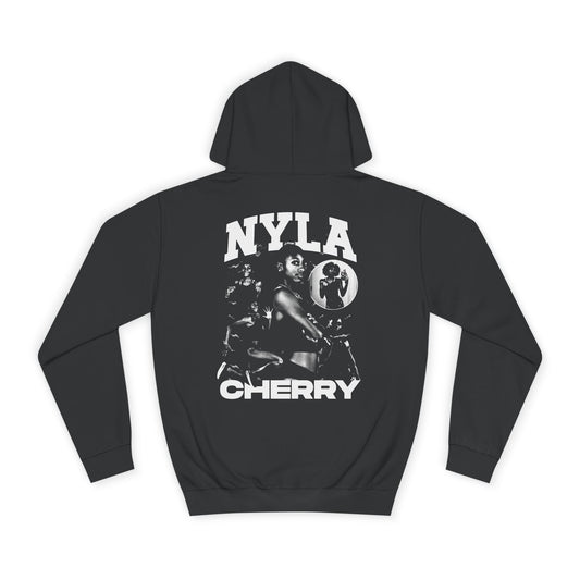 Nyla Cherry Vintage Blackout Premium Hoodie