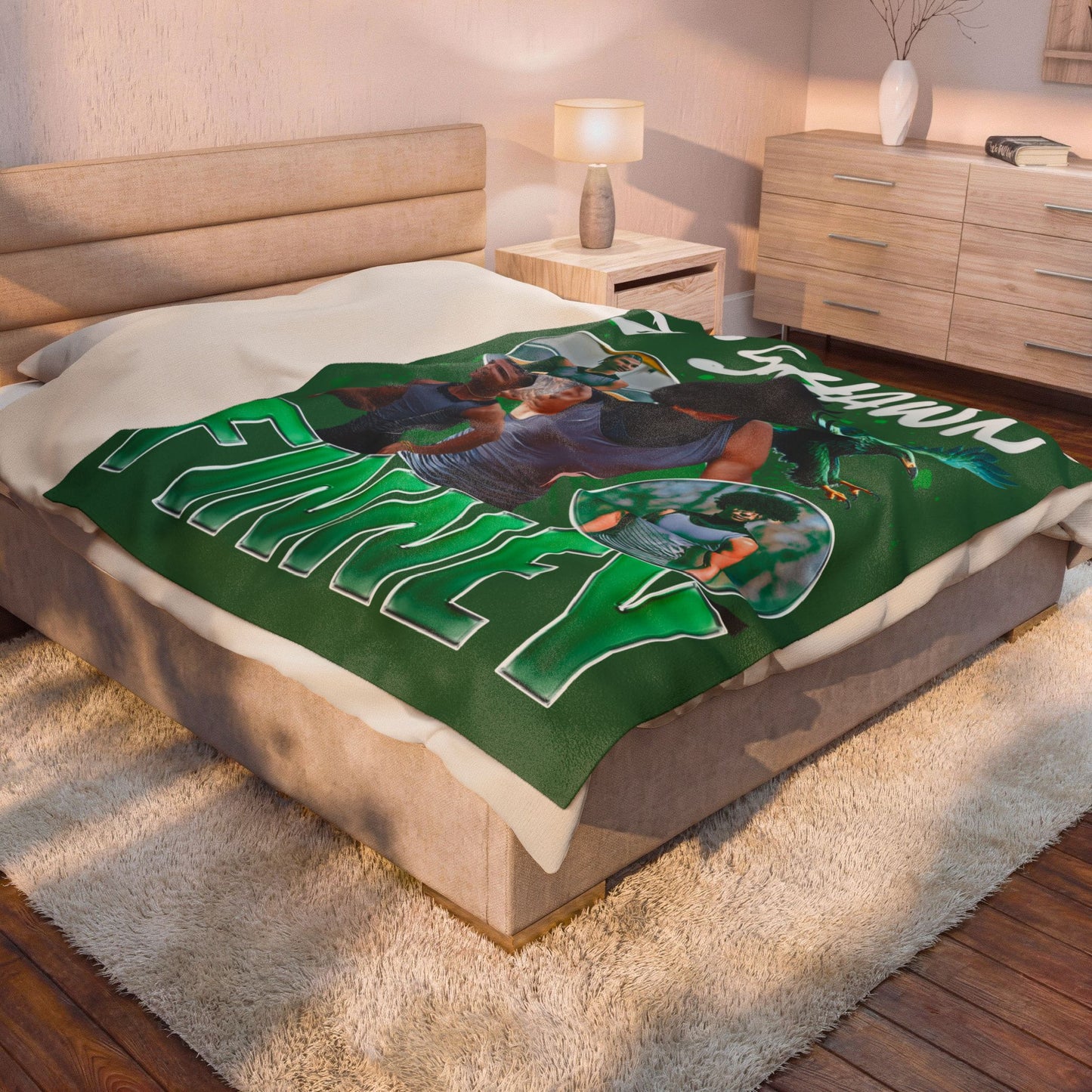 D'Shawn Finney 60"-80" Plush Blanket