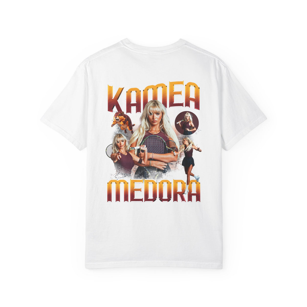 Kamea Medora Logo Front & Back Premium Tee