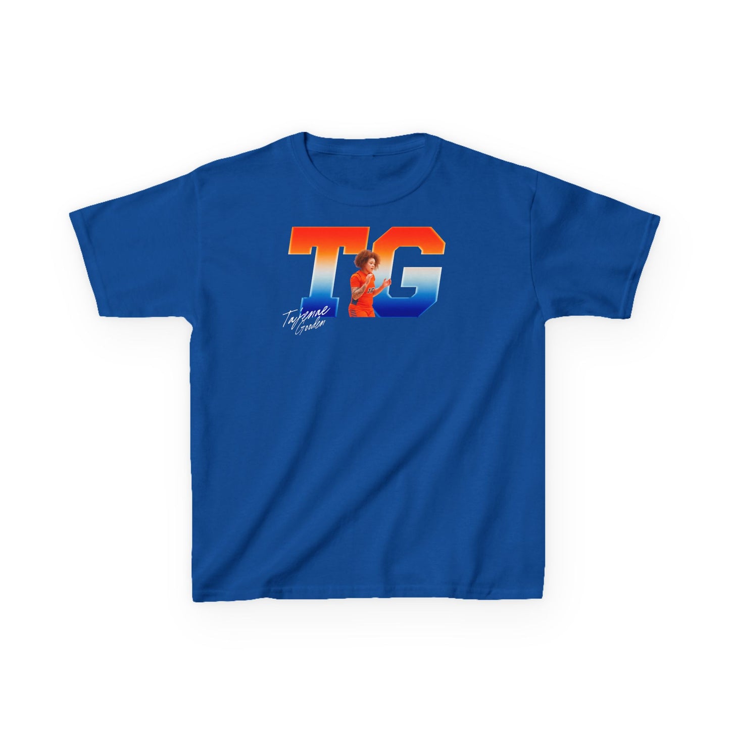 Tajenae Gooden Big Initials Kids Tee