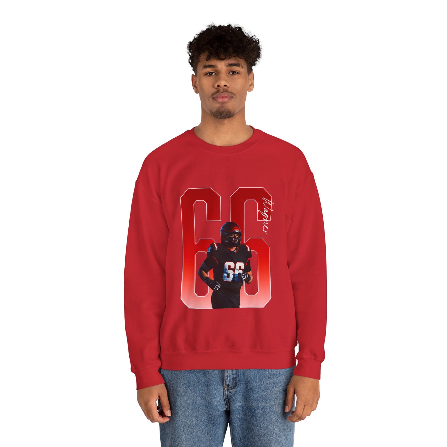 Ethan Wagner Player Icon Number Crewneck Sweatshirt