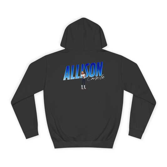 Allison Carwile Cursive Combo Colored Premium Hoodie