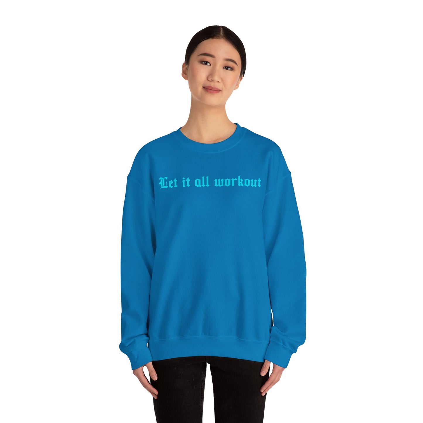 Ahmad Poole Quote Crewneck Sweatshirt