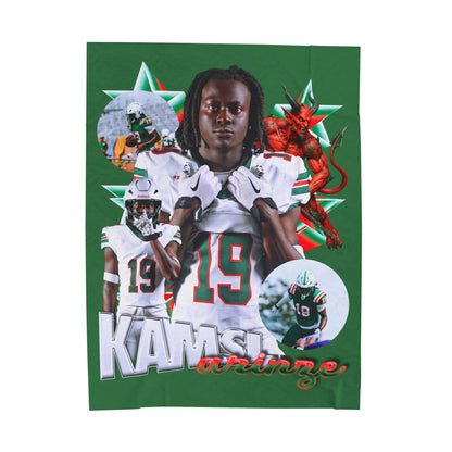 Kamsi Arinze 60"-80" Plush Blanket