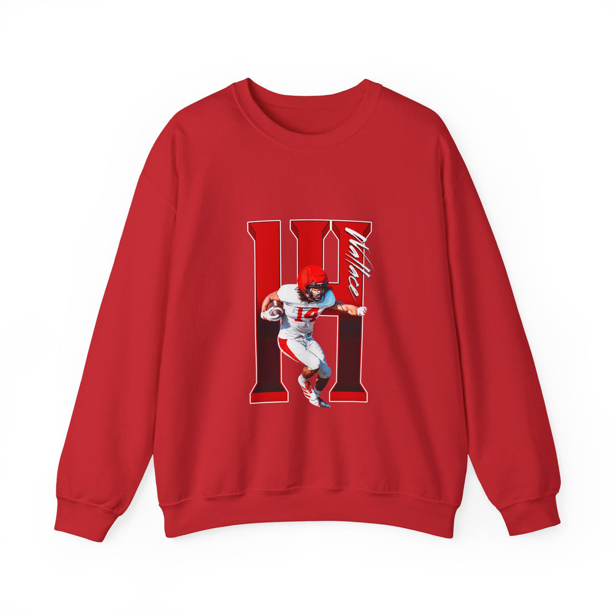 Blake Wallace Player Icon Number Crewneck Sweatshirt