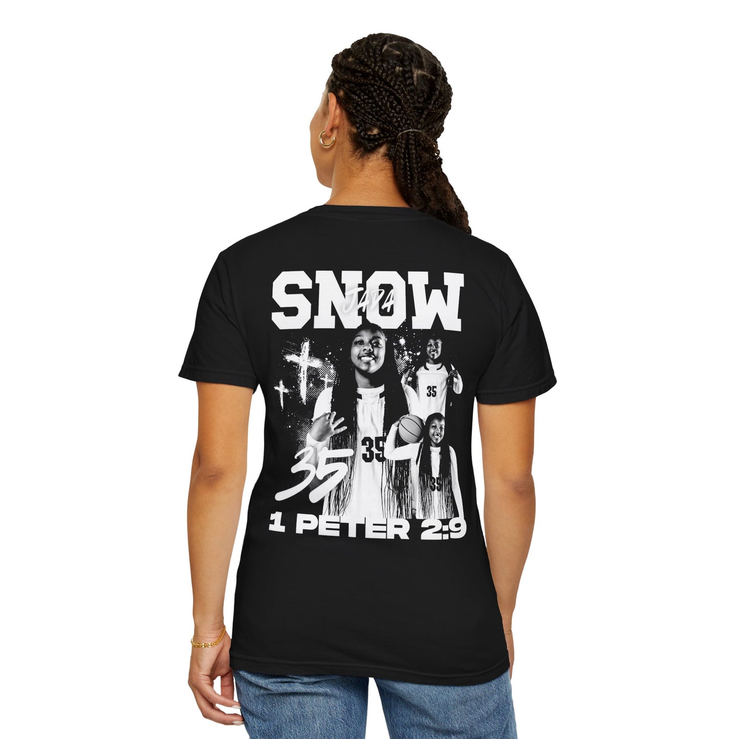 Jada Snow Vintage Blackout Premium Tee