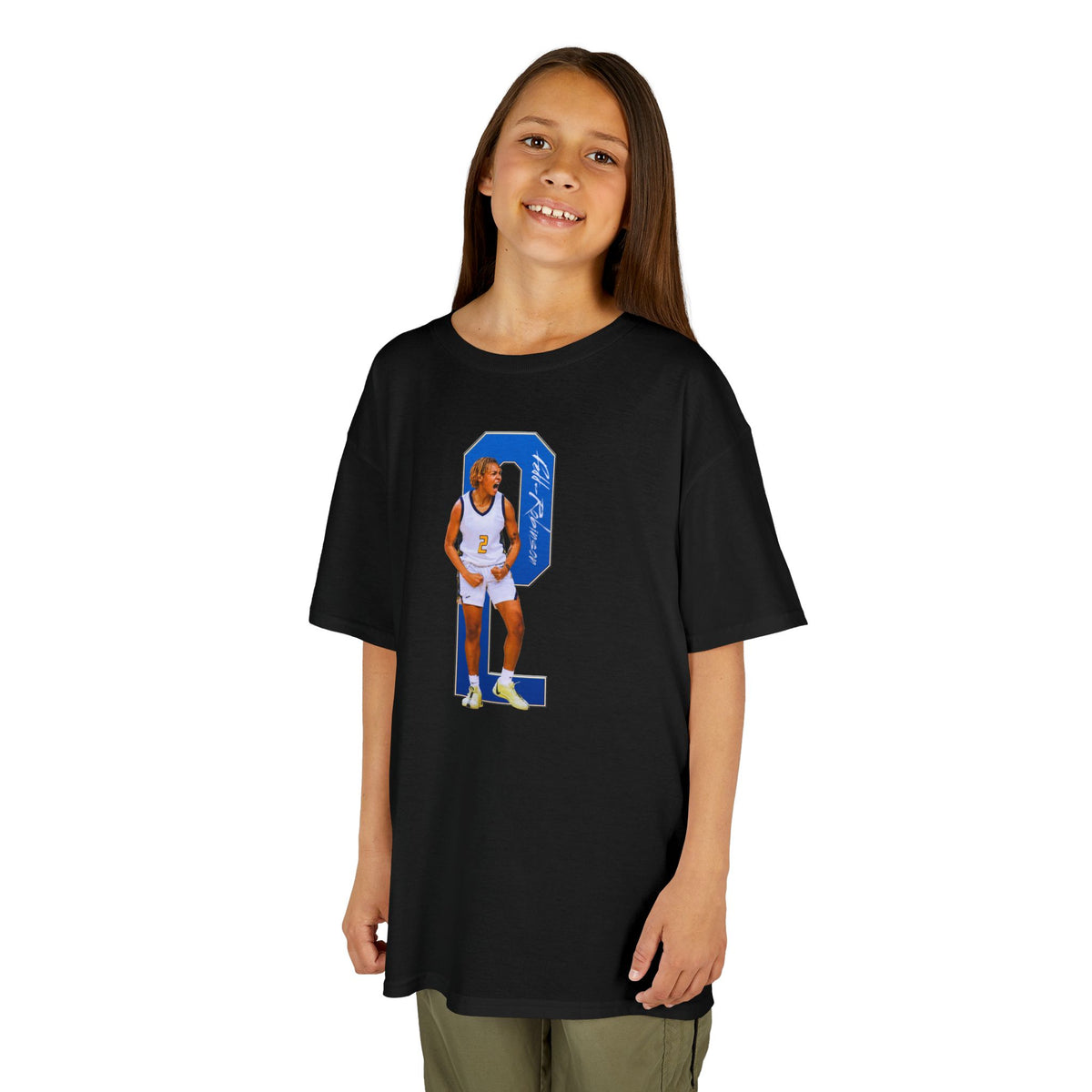 Faith Fedd-Robinson Player Icon Number Kids Tee