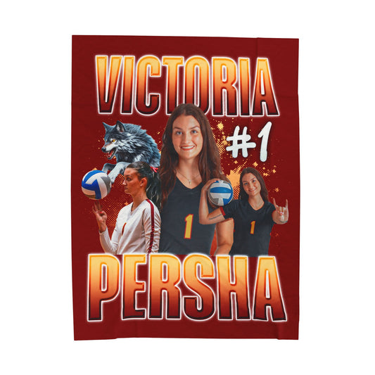 Victoria Persha 60"-80" Plush Blanket