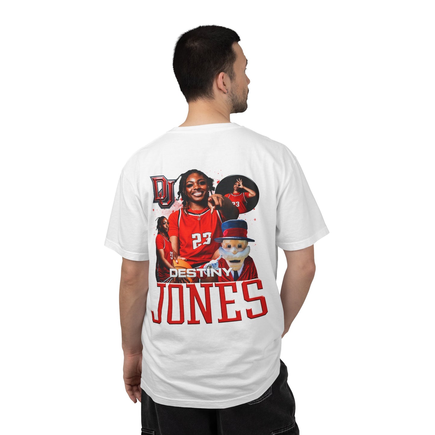 Destiny Jones Logo Front & Back Premium Tee