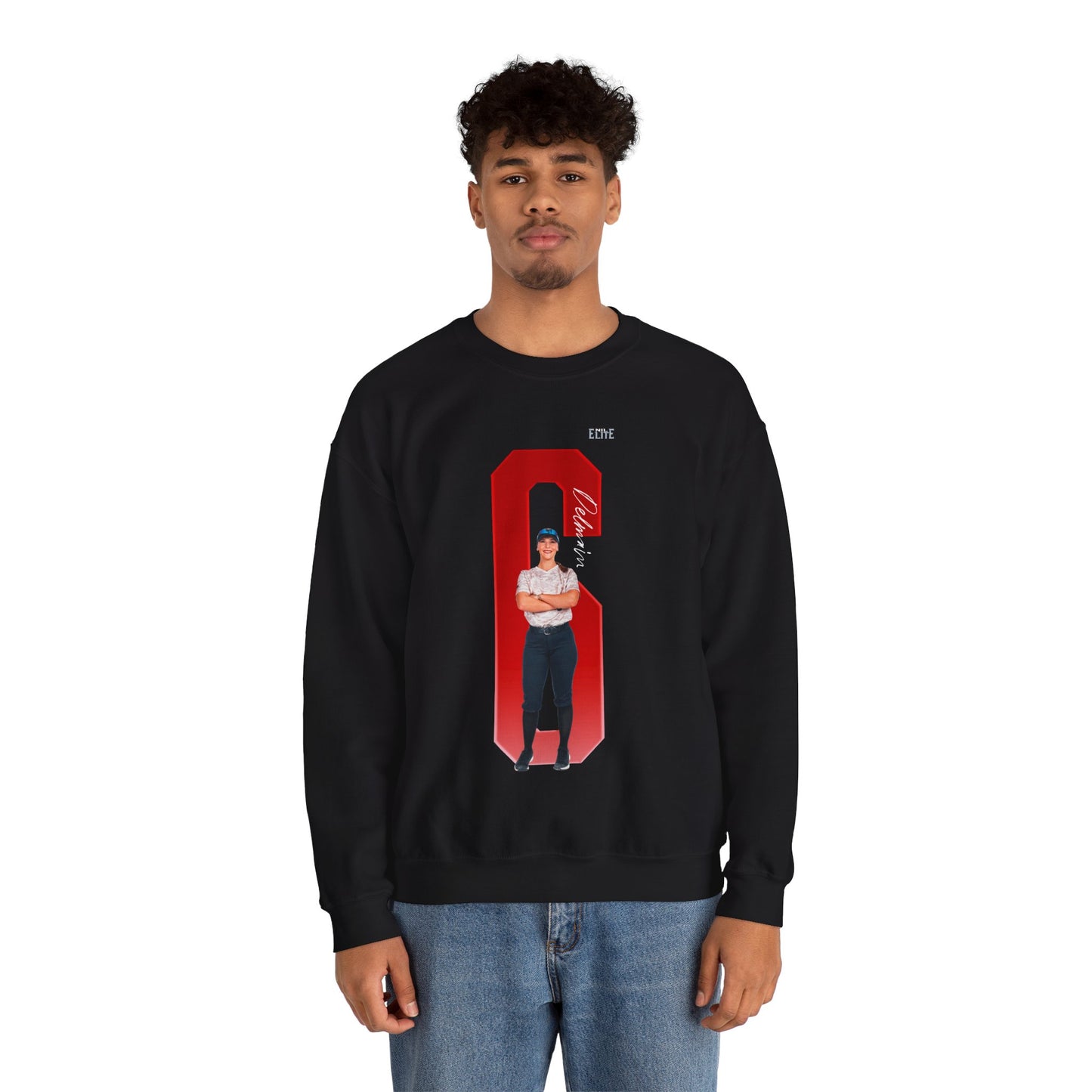 Lily Delmain Player Icon Number Crewneck Sweatshirt