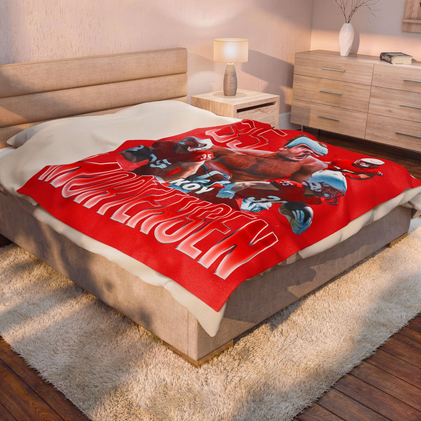 Koy Mortensen 60"-80" Plush Blanket