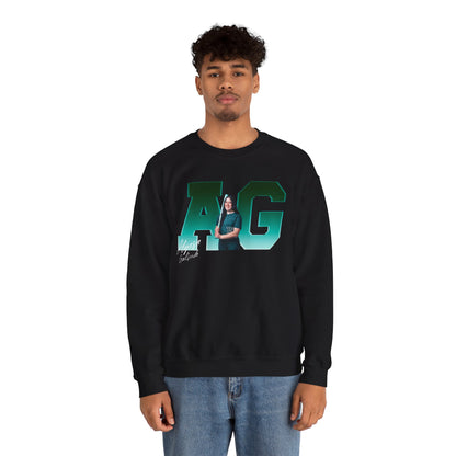Alyssa Galindo Big Initials Crewneck Sweatshirt