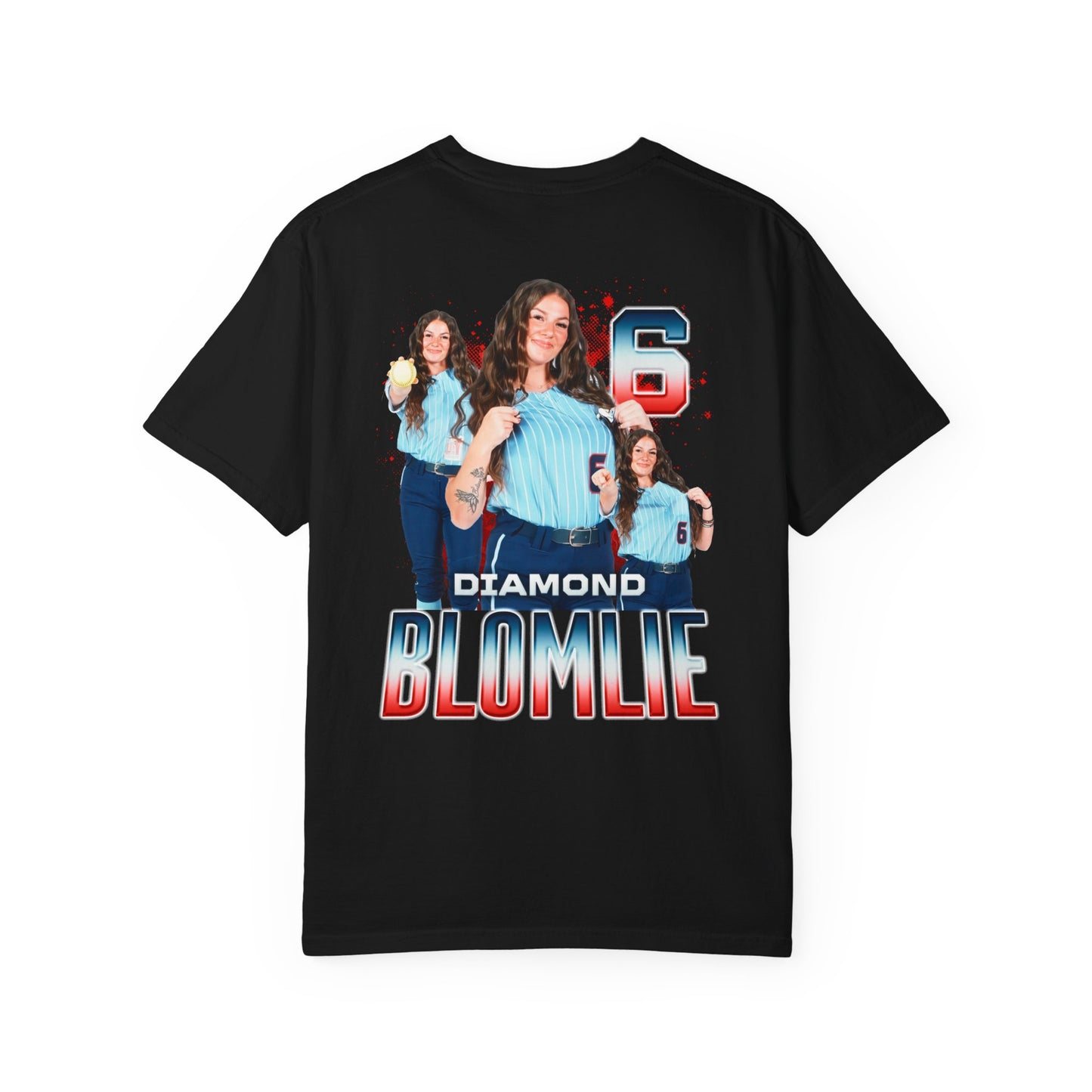 Diamond Blomlie Logo Front & Back Premium Tee