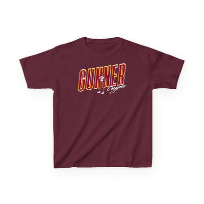 Cheyenne Gunner Cursive Combo Kids Tee