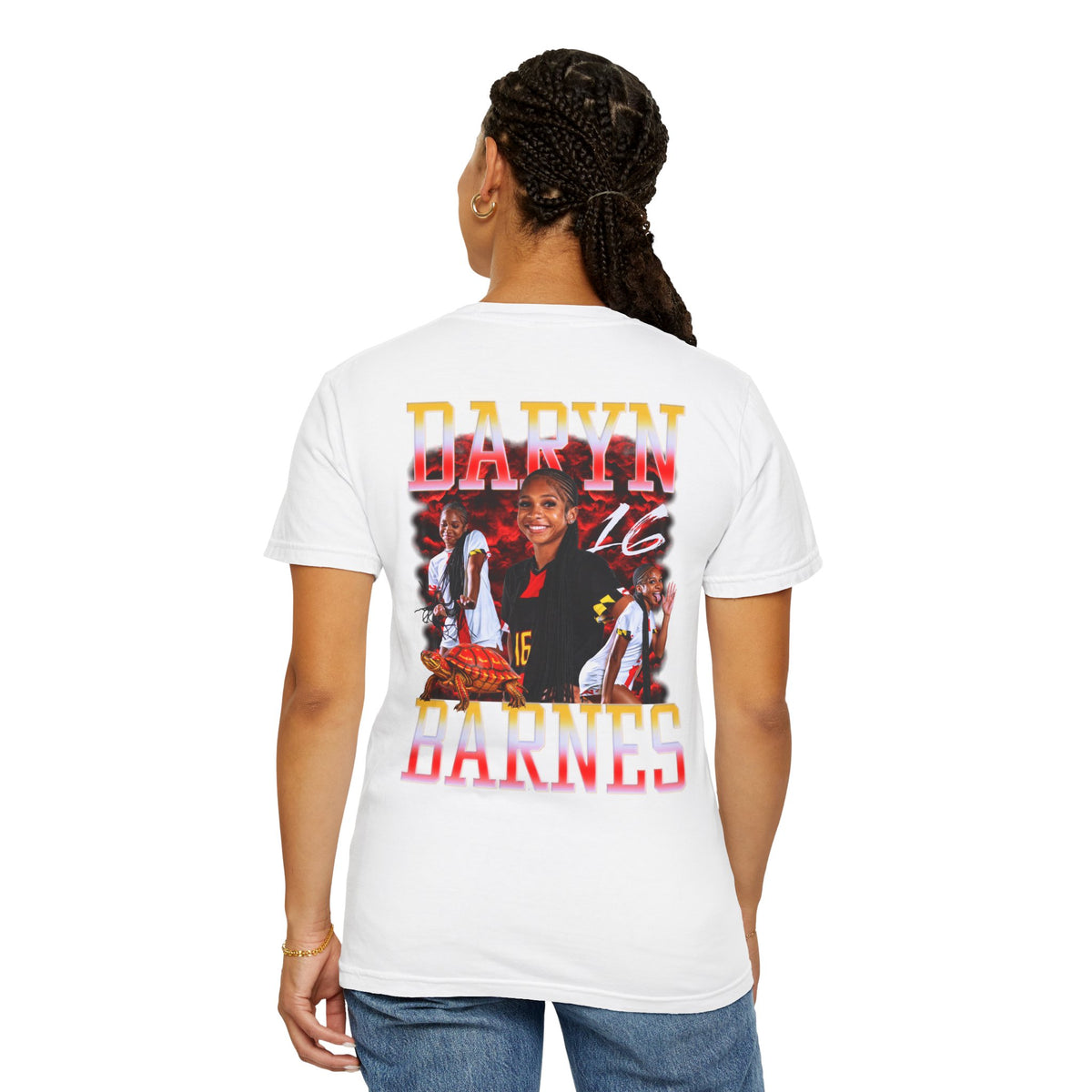 Daryn Barnes Logo Front & Back Premium Tee