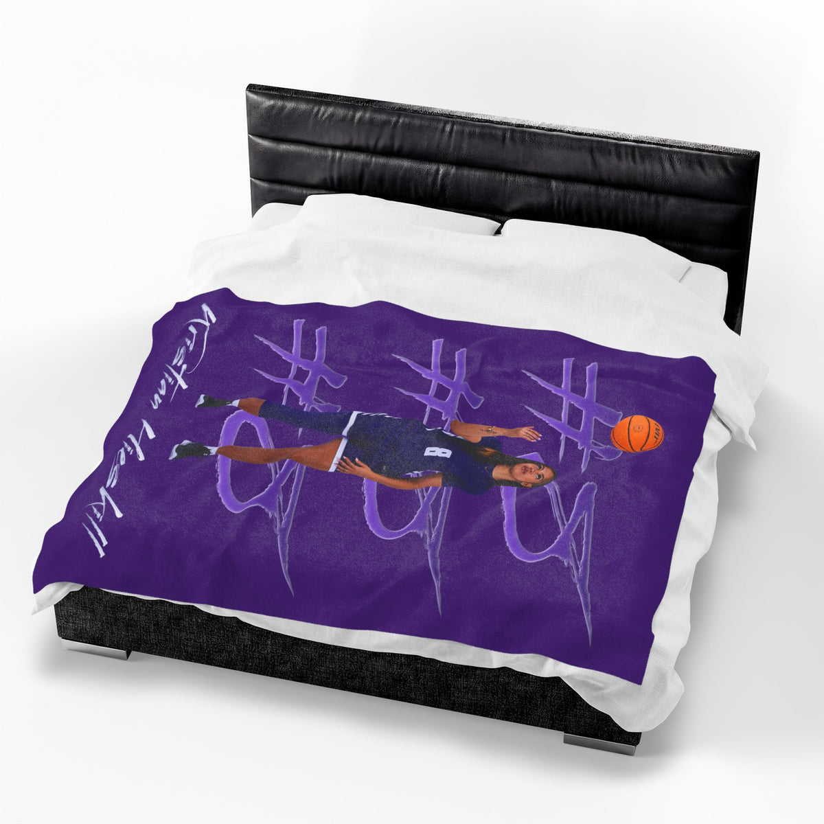 Kristian Hieskill 60"-80" Plush Blanket