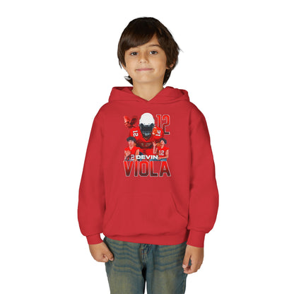 Devin Viola Kids Hoodie