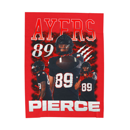 Pierce Ayers 60"-80" Plush Blanket