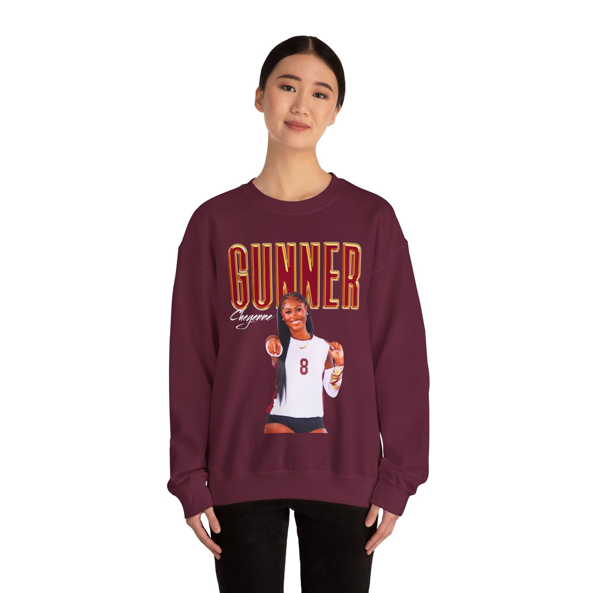 Cheyenne Gunner Athlete Glory Crewneck Sweatshirt