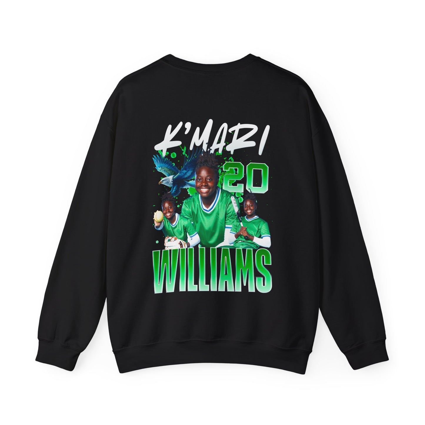 K'Mari Williams Logo Front & Back Crewneck