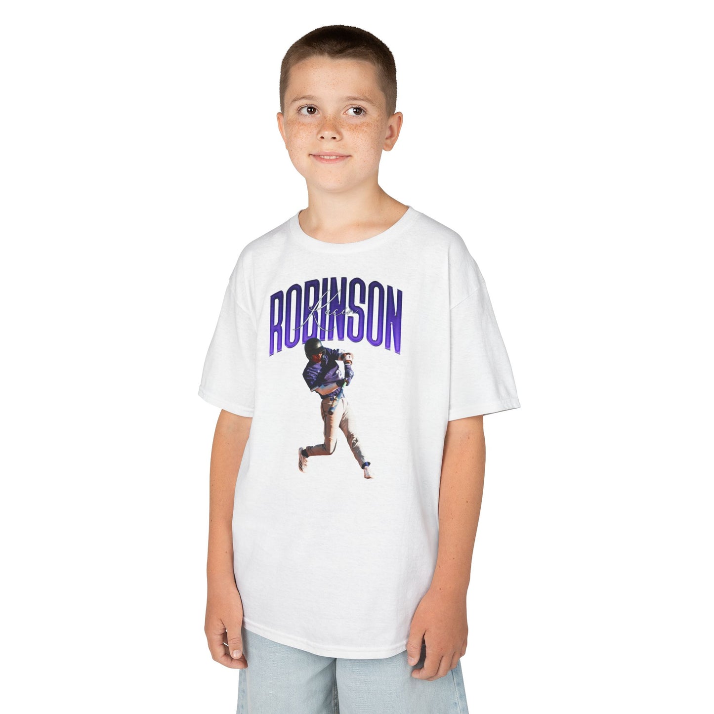 Kacin Robinson Big Last Name Kids Tee