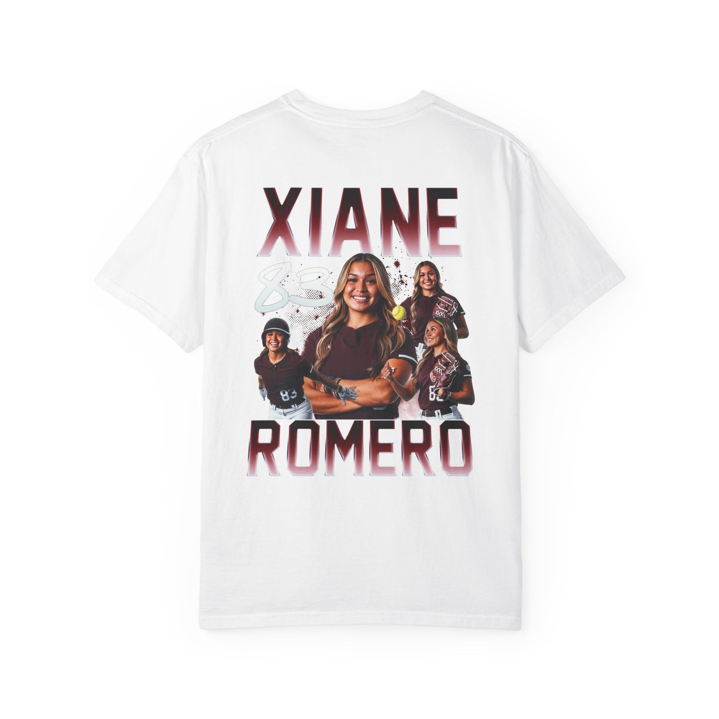 Xiane Romero Logo Front & Back Premium Tee