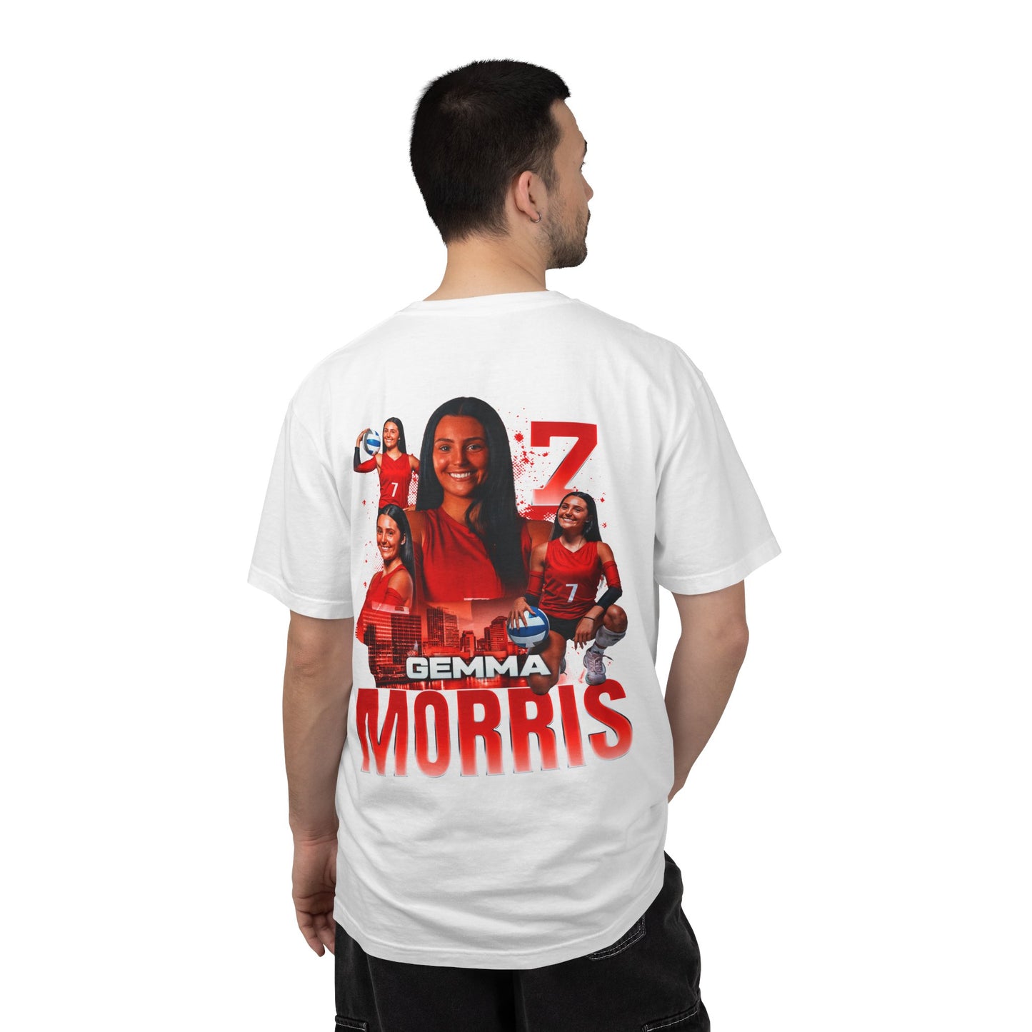 Gemma Morris Logo Front & Back Premium Tee