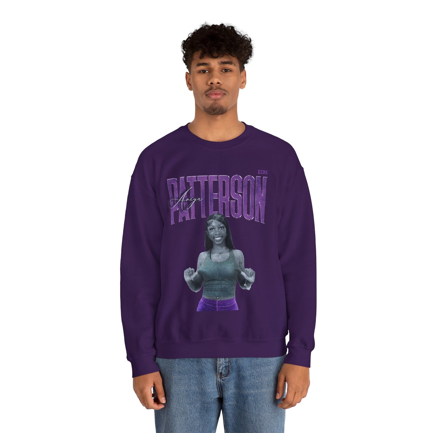 Aniya Patterson Faded Glory Crewneck Sweatshirt