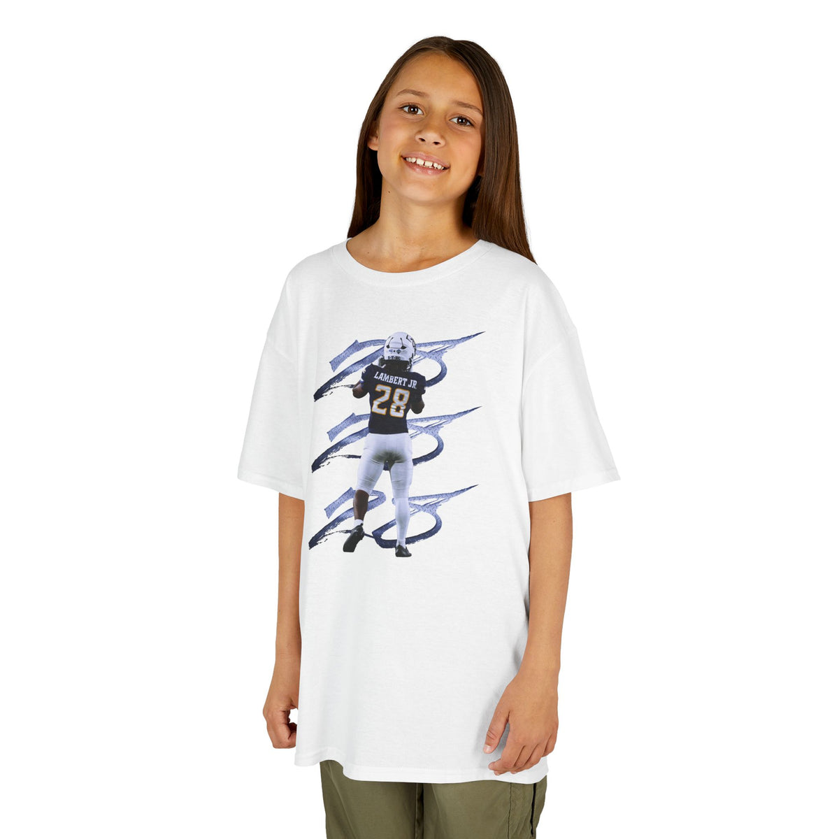 Brandon Lambert Number Scribble Kids Tee