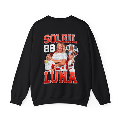 Soleil Luna Logo Front & Back Crewneck