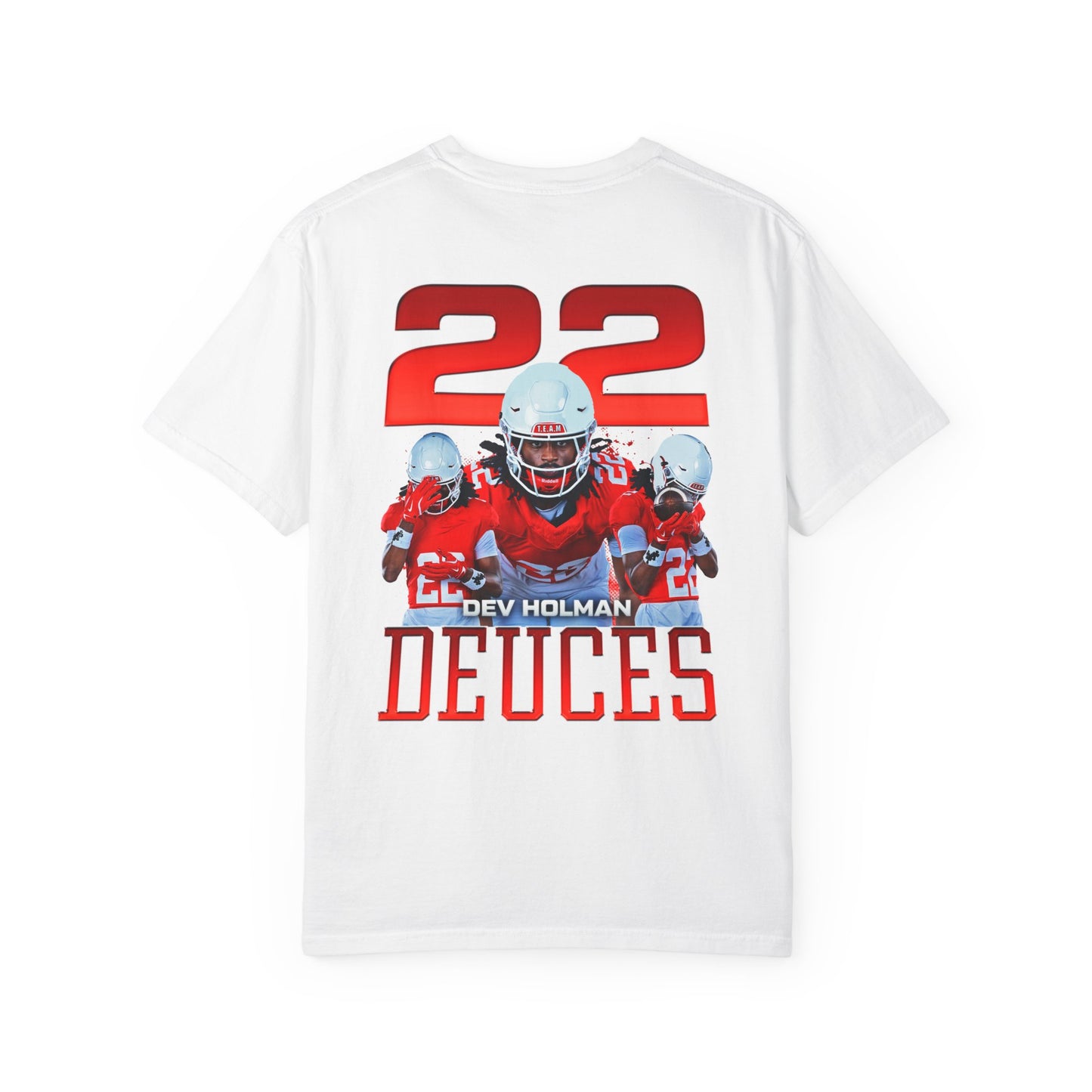 Devaon Holman Logo Front & Back Premium Tee