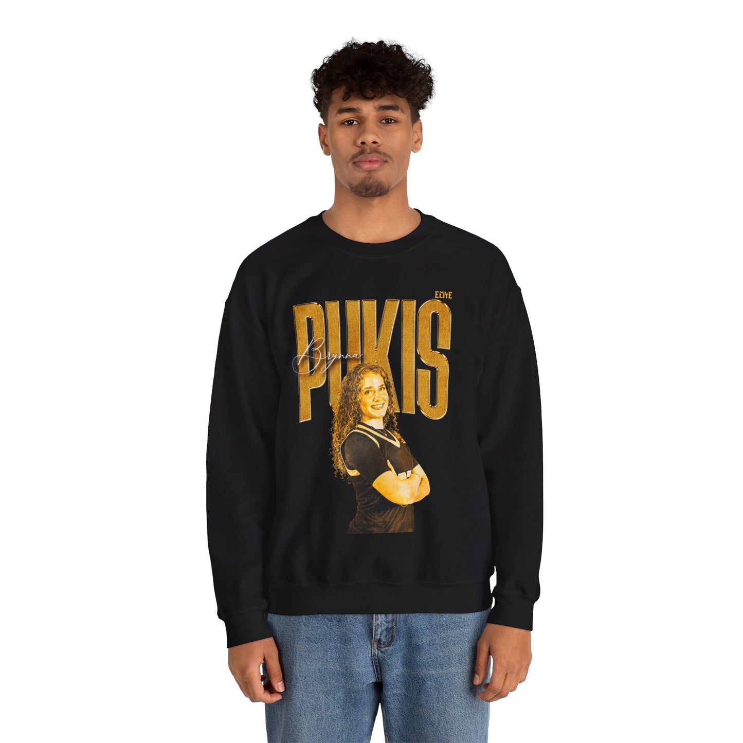 Brynna Pukis Faded Glory Crewneck Sweatshirt