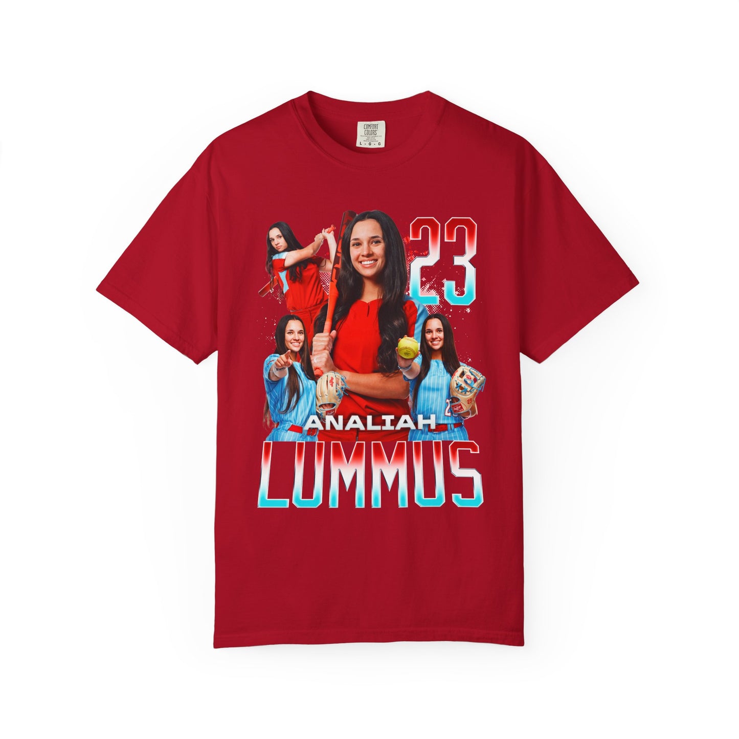 Analiah Lummus Name & Number Ombre Premium Tee