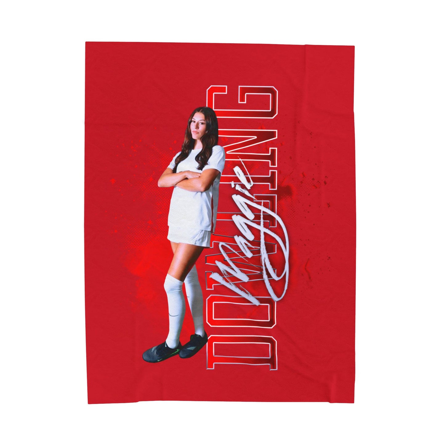 Maggie Dowling 60"-80" Plush Blanket