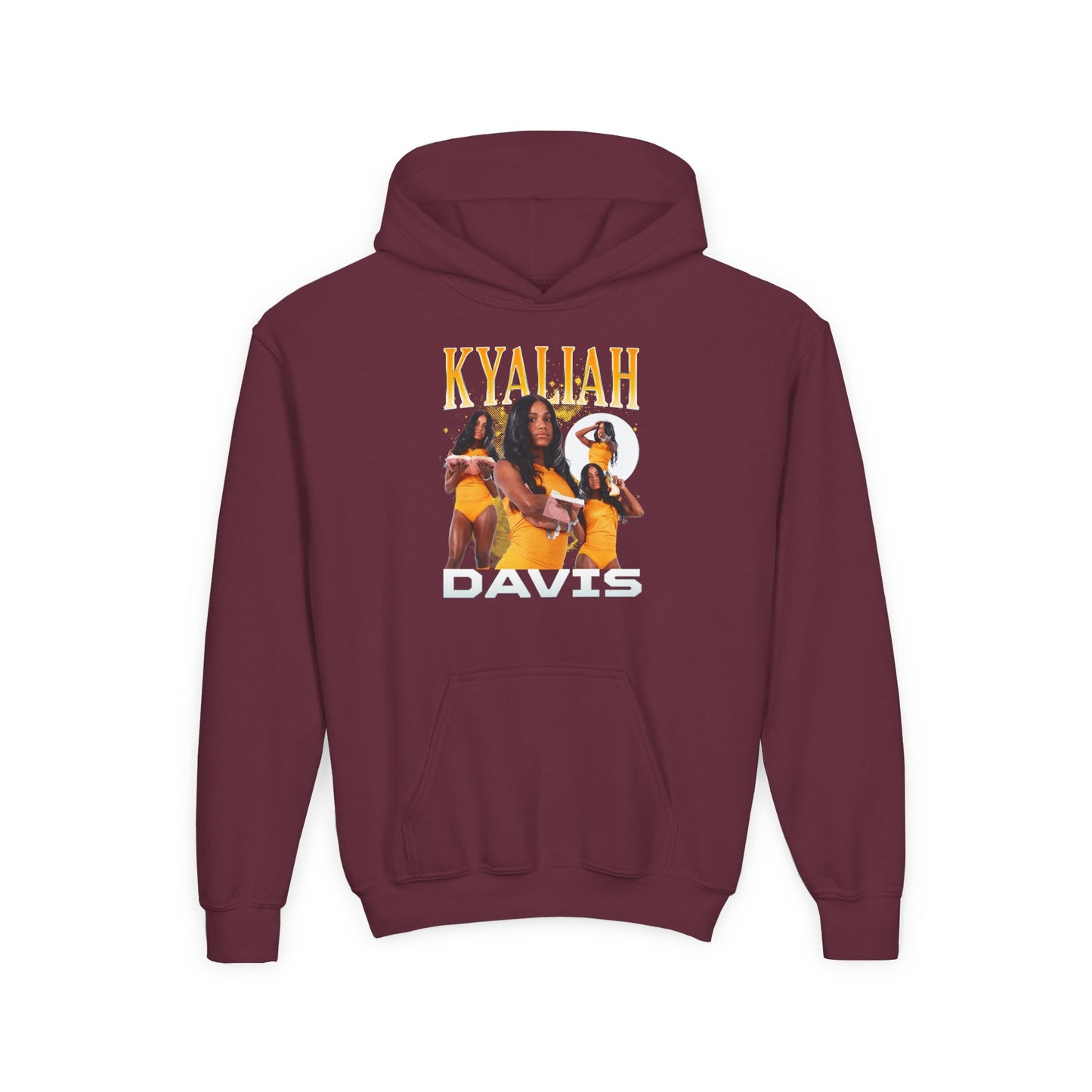 Kyaliah Davis First Name Highlight Kids Hoodie