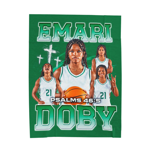 Emari Doby 60"-80" Plush Blanket