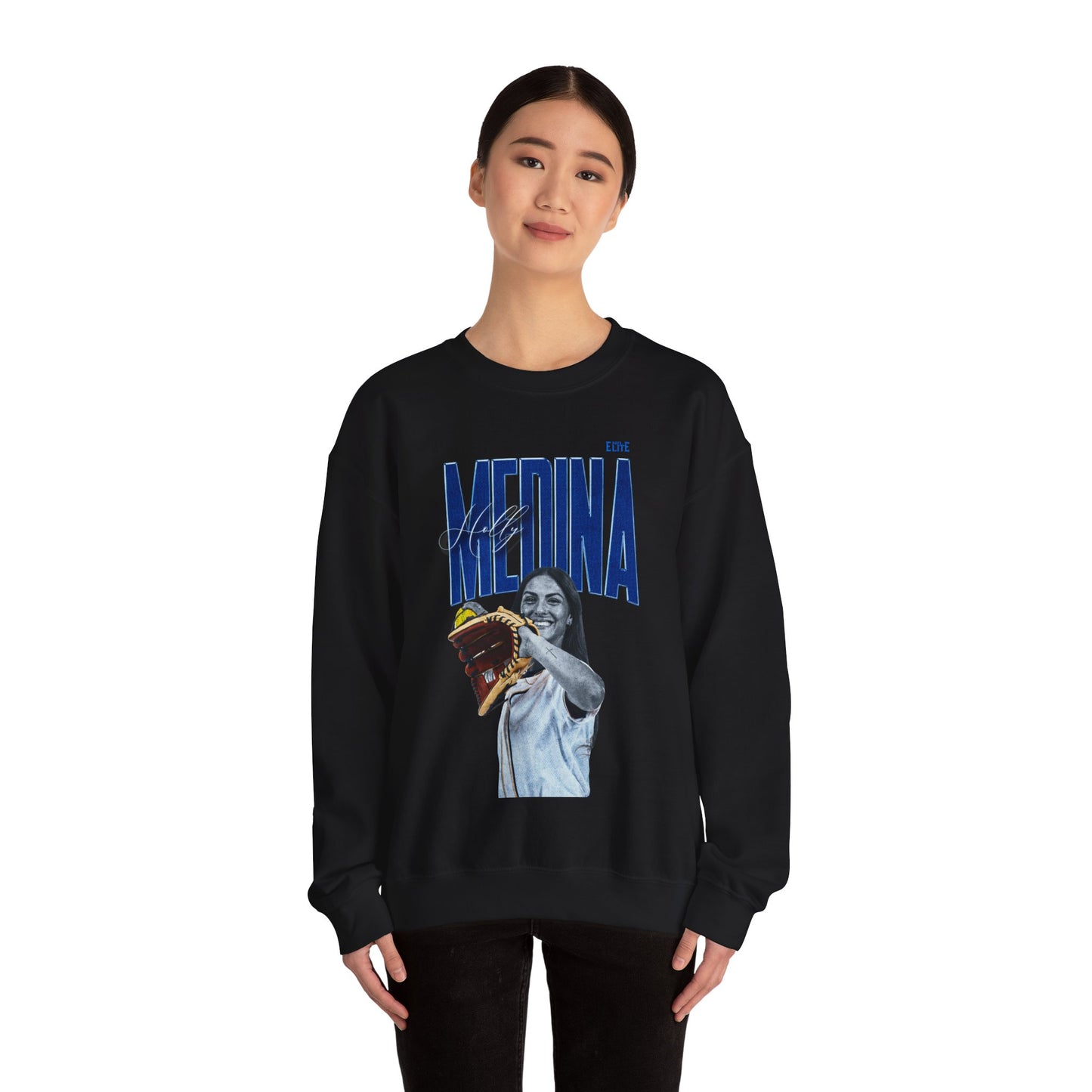 Holly Medina Faded Glory Crewneck Sweatshirt