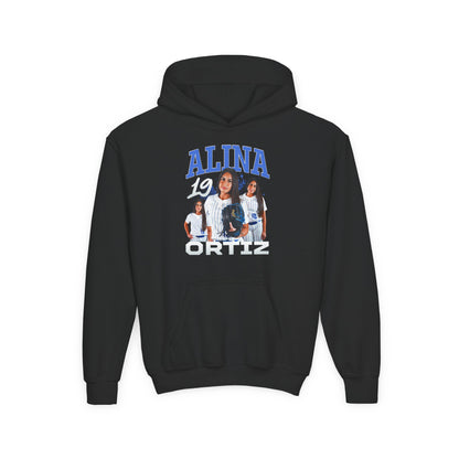 Alina Ortiz First Name Highlight Kids Hoodie