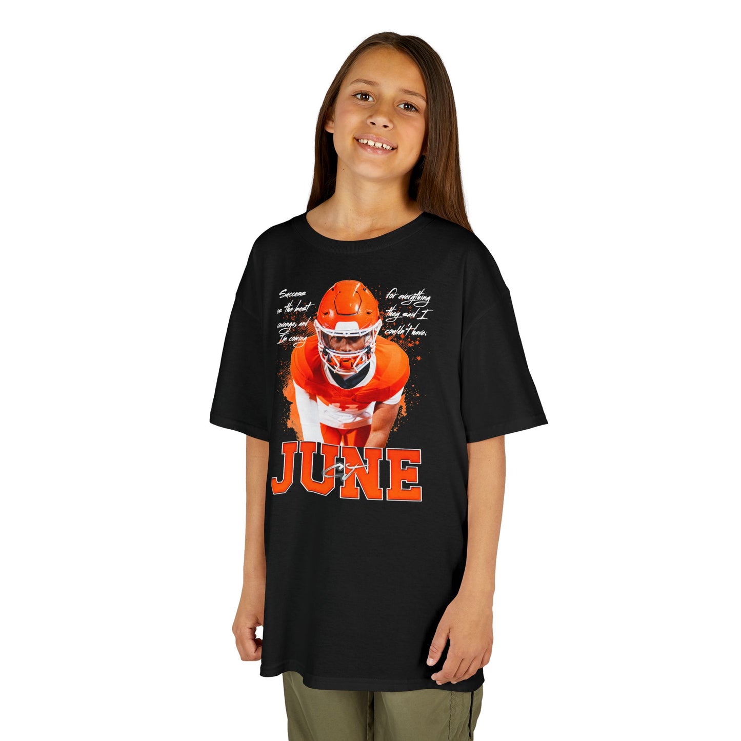 CJ June Featured Quote Kids Tee