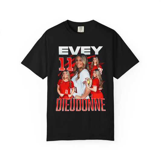Evey Dieudonne White & Color Combo Premium Tee