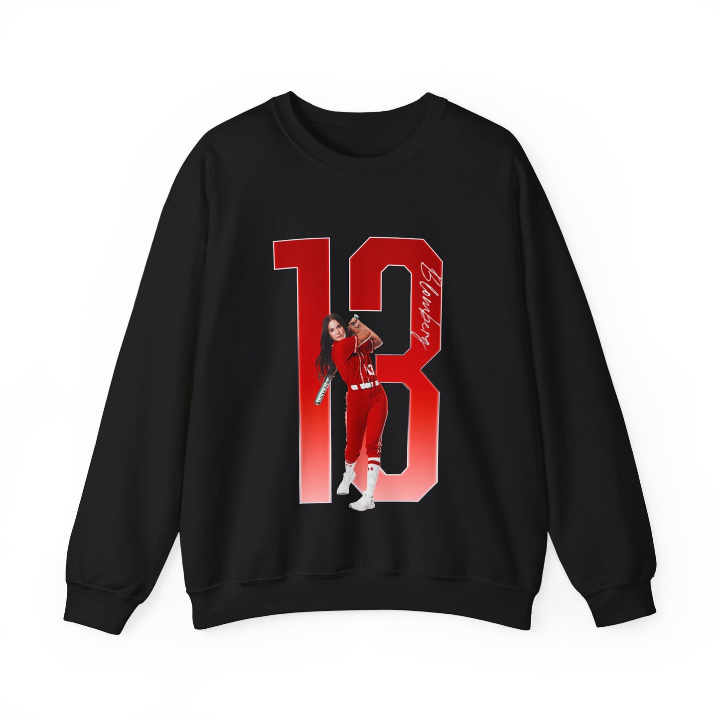 Addison Blomberg Player Icon Number Crewneck Sweatshirt