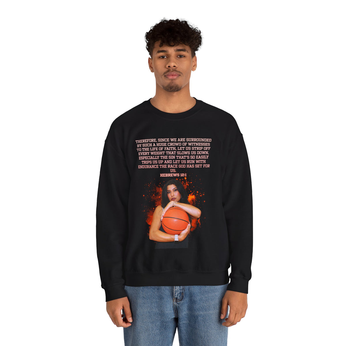 Mistidawn Roybal Athlete Quote Crewneck Sweatshirt