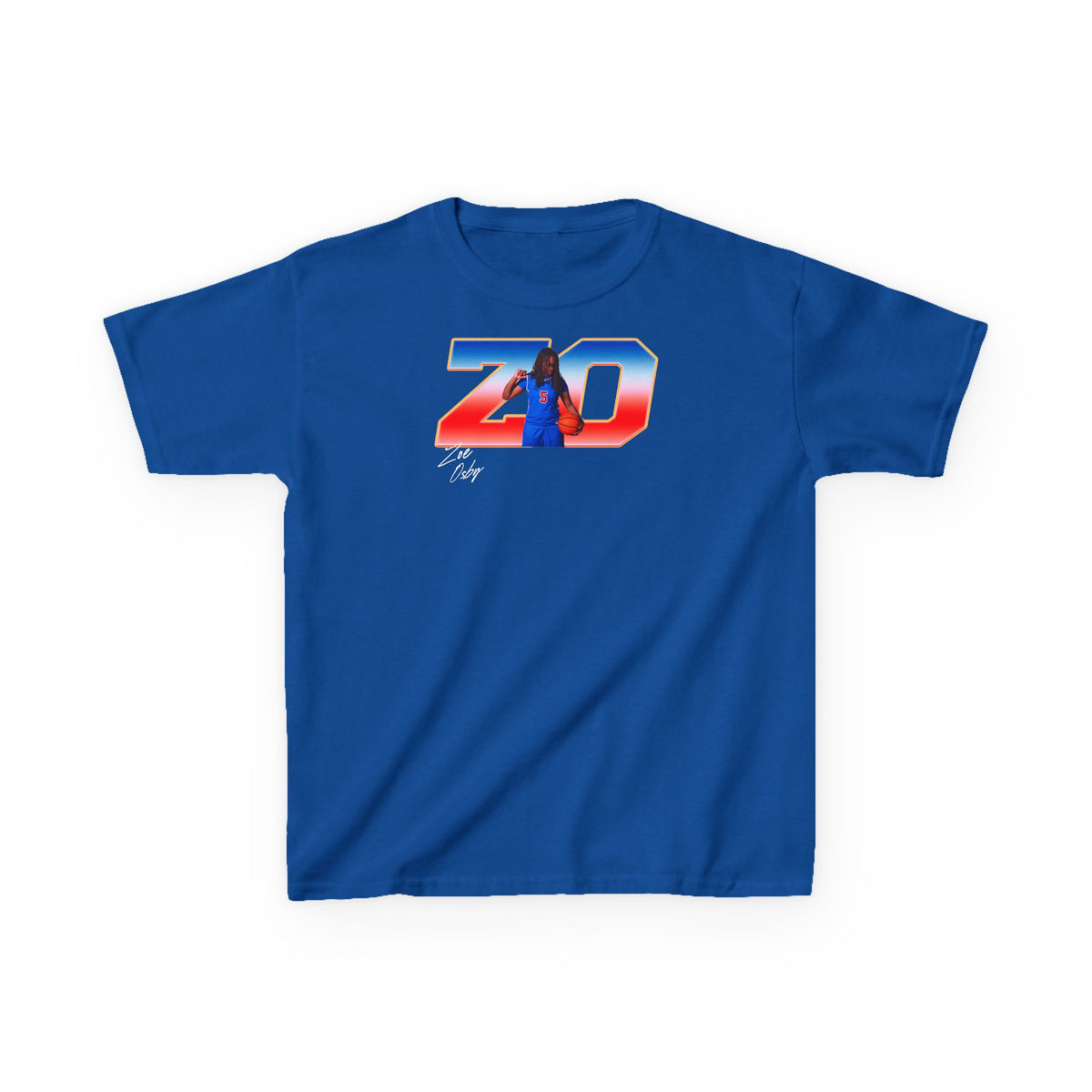 Zoe Osby Big Initials Kids Tee