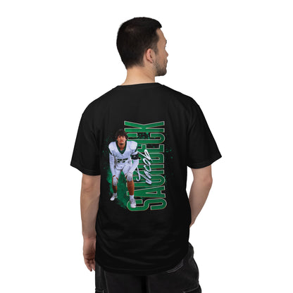 Jacob Saurbeck Logo Front & Back Premium Tee