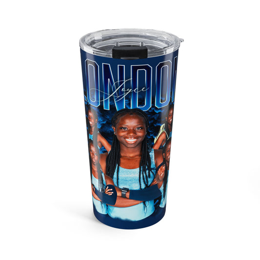 Joyce London Last Name Highlight 20oz Tumbler