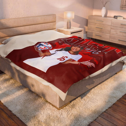 Zoey Gist 60"-80" Plush Blanket