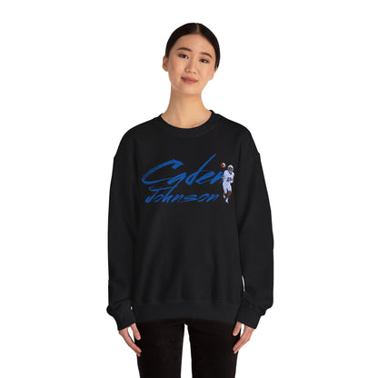 Caden Johnson Cursive Crewneck Sweatshirt