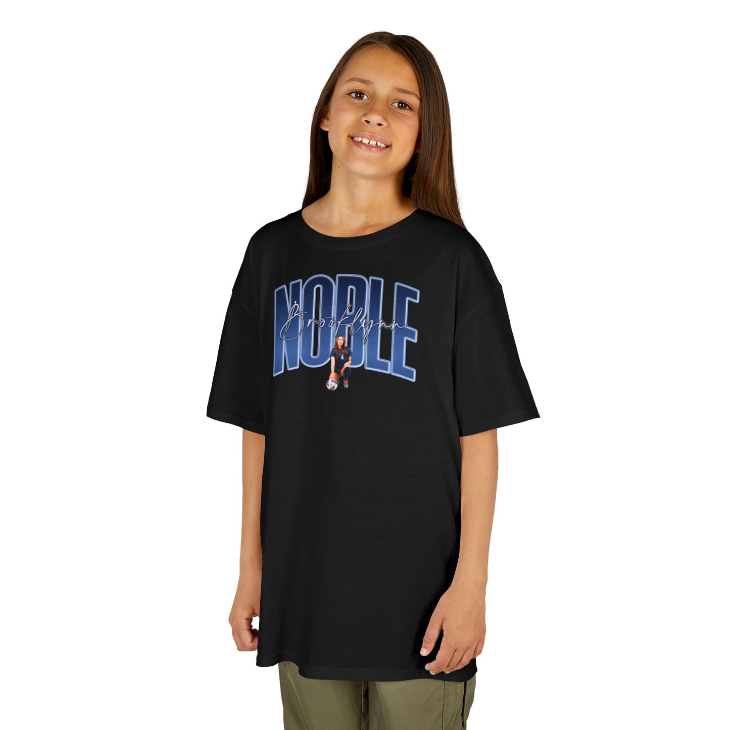 Brooklynn Noble Curved Combo Colored Kids Tee