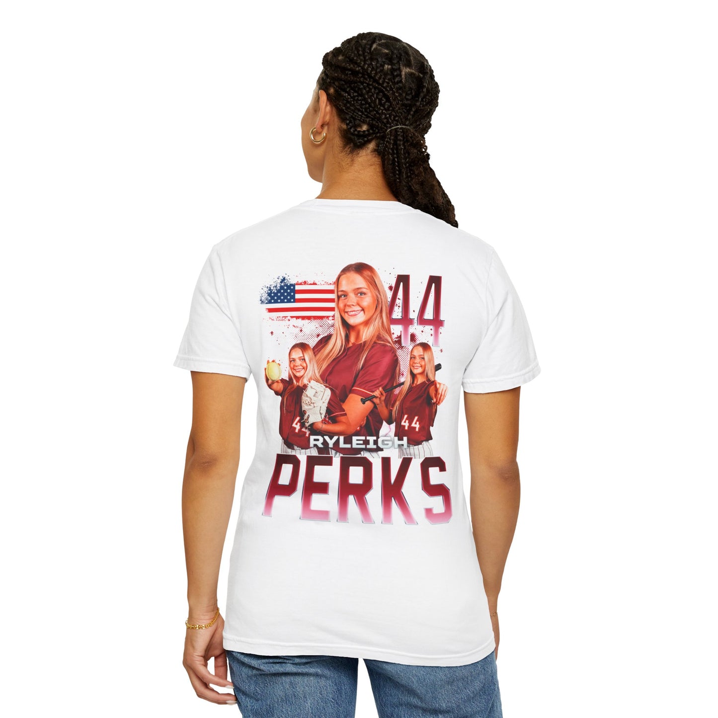 Ryleigh Perks Logo Front & Back Premium Tee
