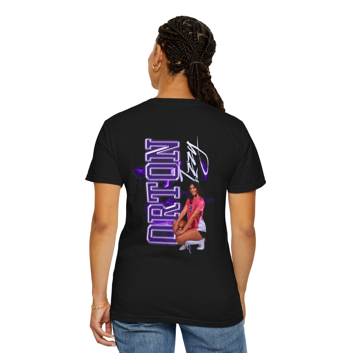 Izzy Orton Logo Front & Back Premium Tee